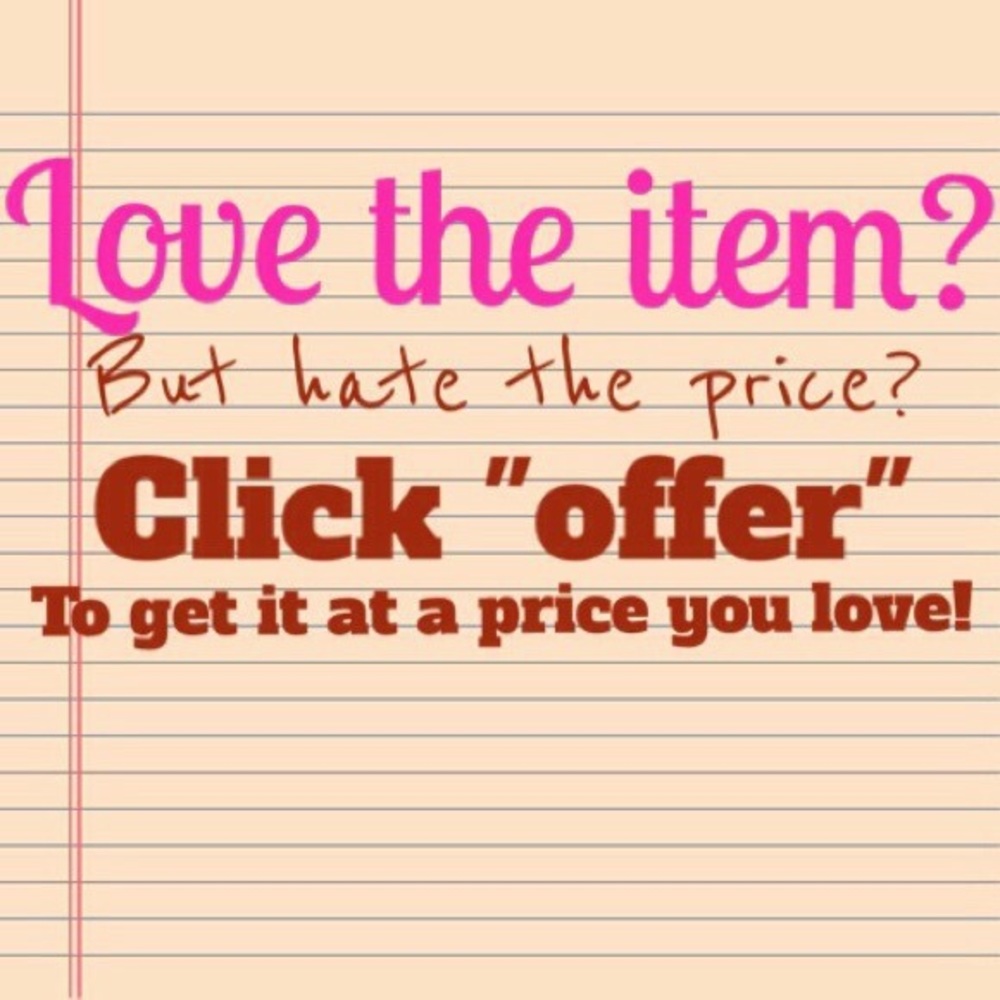 Make me an offer!